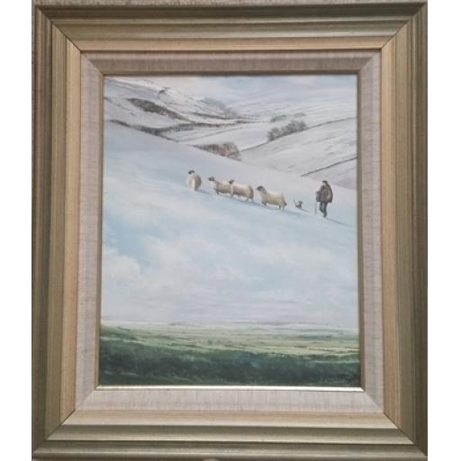 Neil Simone Orginal painting 'Amidst the Clouds'