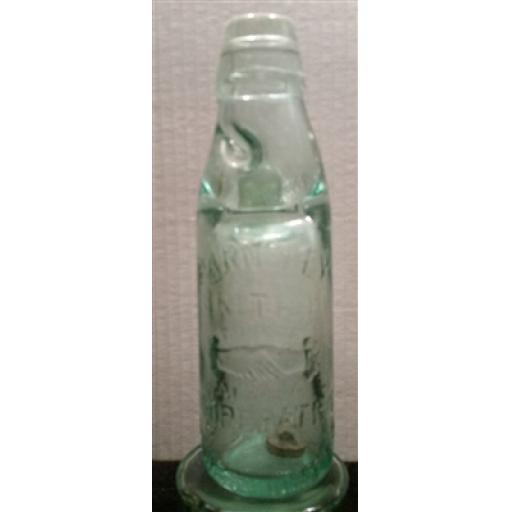 Glass Codd Bottle - Barnsley British Co-Operative Society Ltd