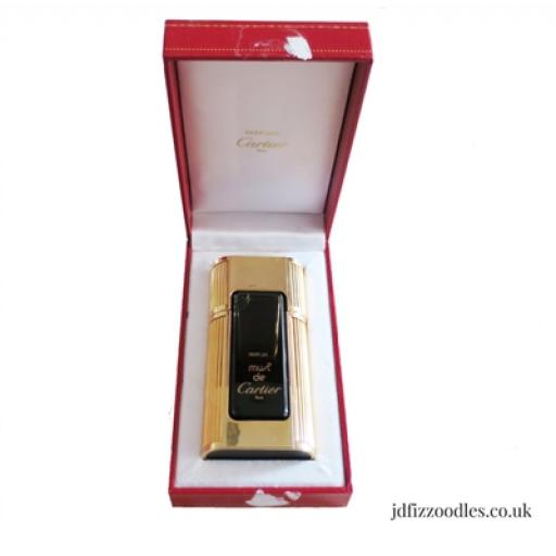 Vintage Must de Cartier Parfum 50ml in gold bottle