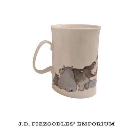 Dunoon Fine Bone China Mug, Beasties by Cherry Denman Design