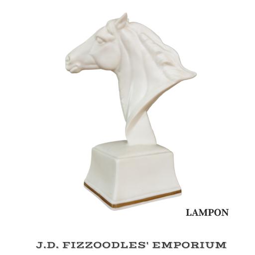 Royal Worcester Equine Studies Model - Lampon